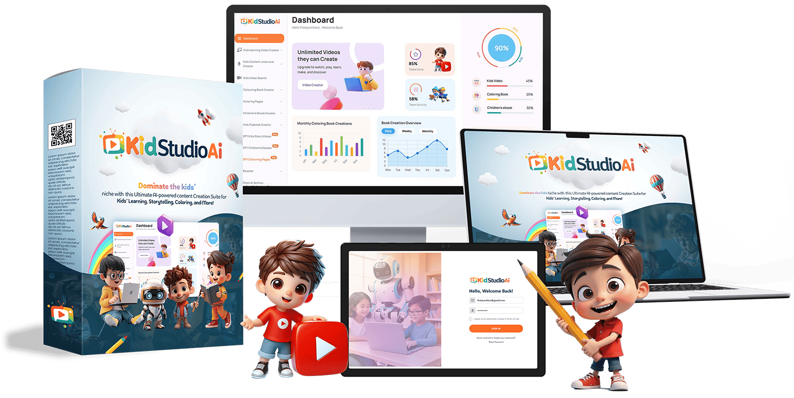 KidsStudioAI Review 2025 OTOs Bonus Coupons